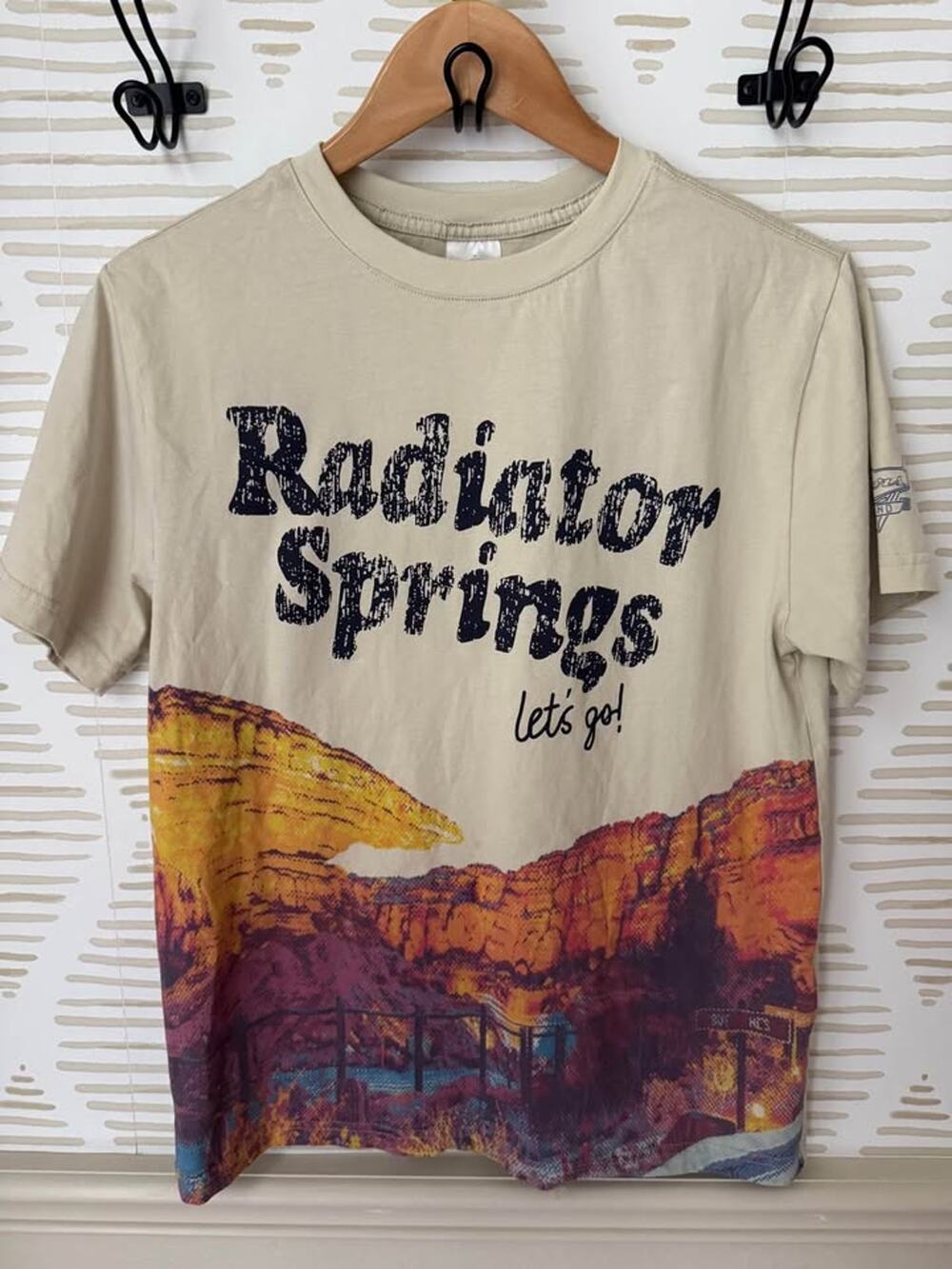 Disney Official Cars Land Radiator Spring T-Shirt Adult Small Disneyland Ca
